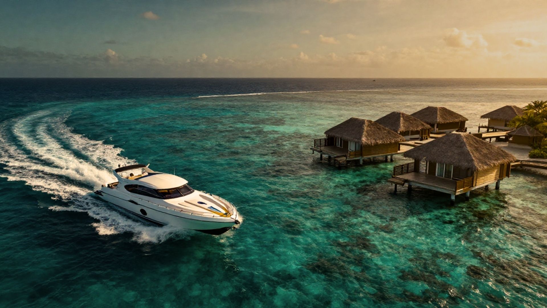 The Warm-Up — yacht to villa